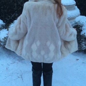 White Mink Coat